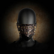 Half Face Mask, Steampunk Mask, Lower Face Mask, Steampunk Masquerade Mask