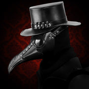 Plague Doctor Hat, Plague Hat, Plague Top Hat, Plague Dr hat, Black Plague Hat