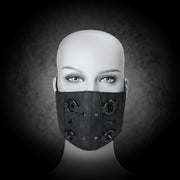 Grey O-Ring Goth Mask