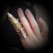 The Vampire Empress Full Finger Claw Ring
