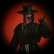 Plague Doctor Mask, Plague Mask, Black Plague Mask, Plague Doctor Steampunk, Plague Doctor Mask Steampun