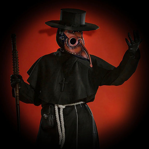 Plague Doctor Mask, Bird Mask, Beak Mask, Bird Mask Plague, Leather Plague Doctor Mask, Bubonic Plague Doctor Mask