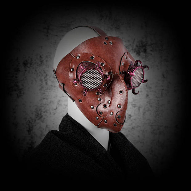 Steampunk Mask, Killer Mask, Serial Killer Mask, Spike Mask, Post Apocalyptic Mask, Punk Mask, Muzzle Mask