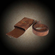 Pouch Belt, Waist Pouch, Plague Doctor Accesories, Medieval Pouch, Brown Pouch